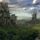 Illustration for article titled A vast tree manufacturing plant dominated the geoengineering facilities